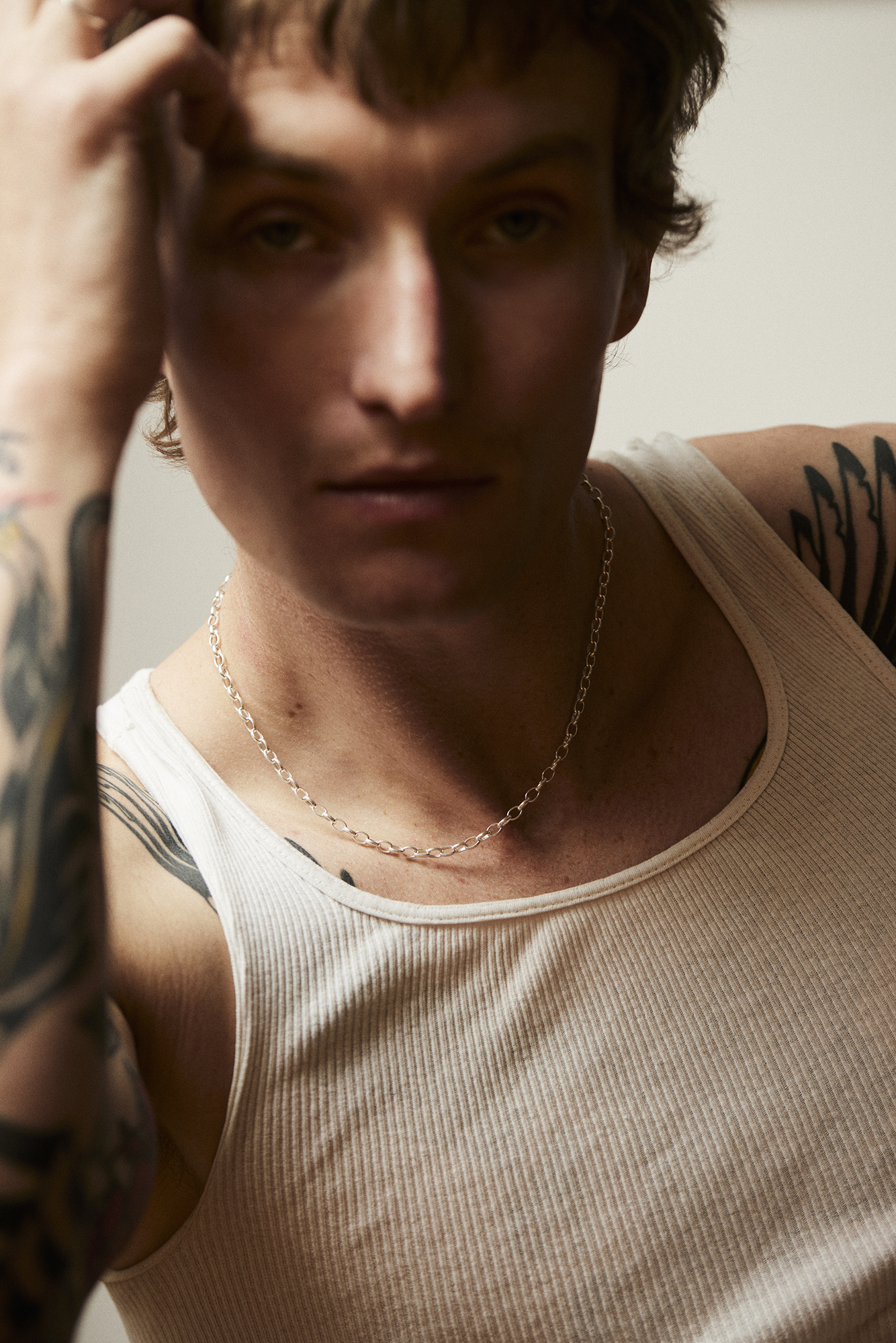 Classic Oval Rolo Chain Necklace