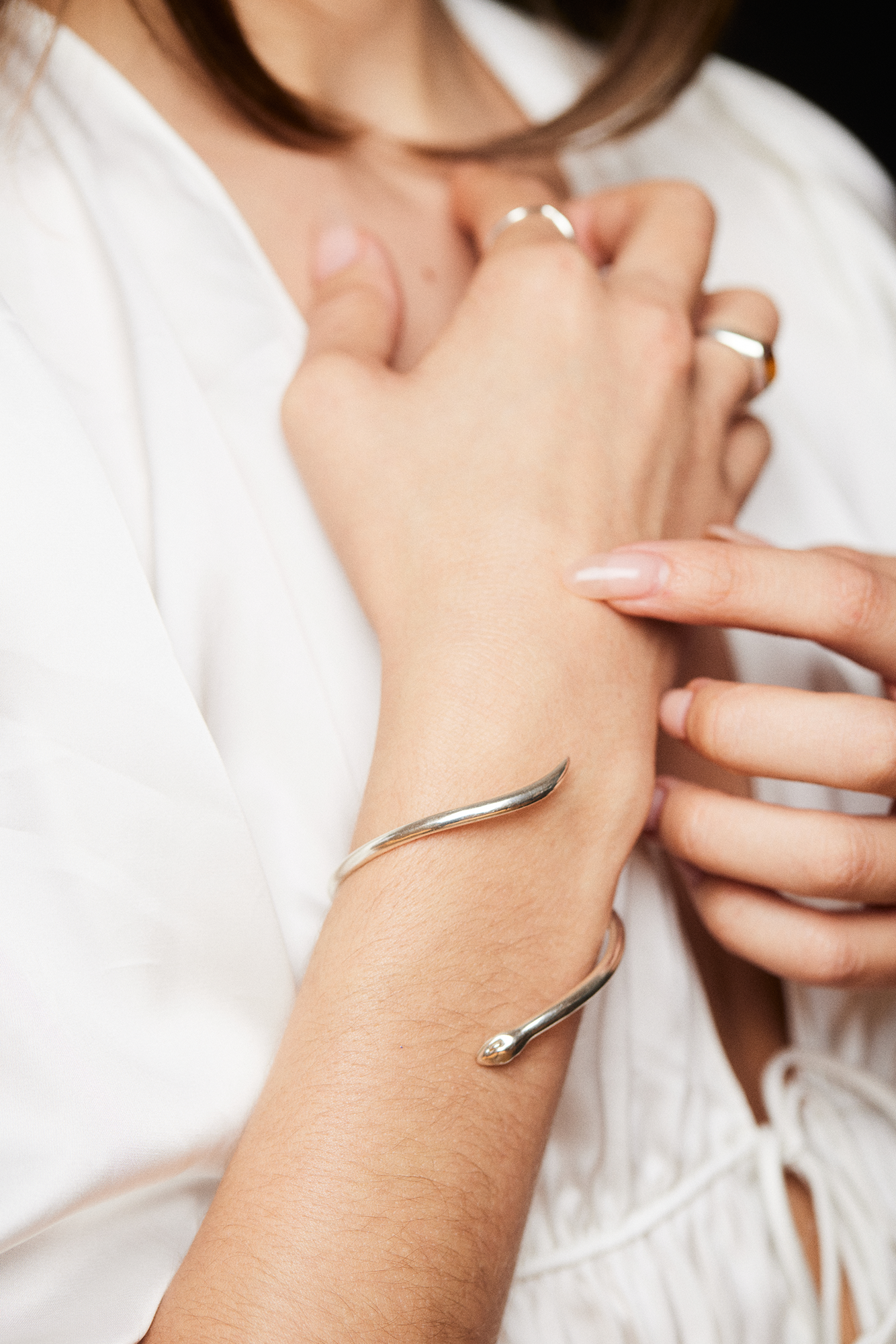 Serpent Cuff Bracelet